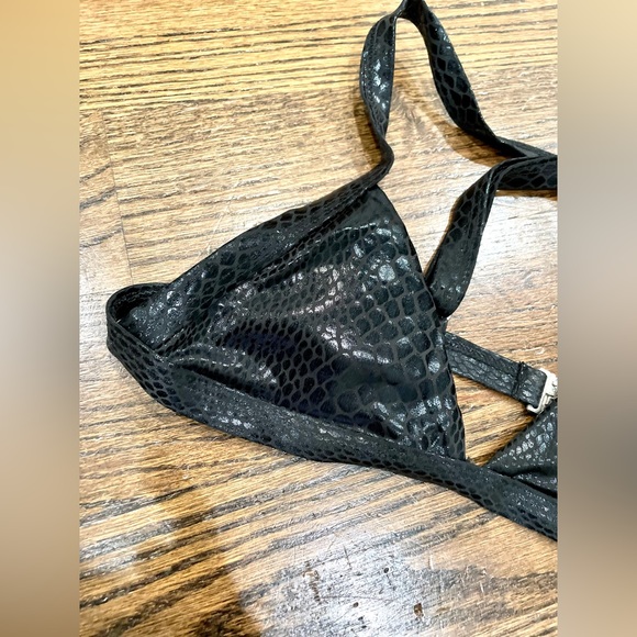 ZAFUL Metallic Snakeskin Bikini Swimwear - Picture 3 of 5